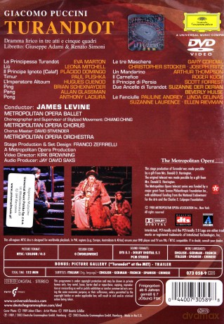 Met Levine: Puccini Turandot [DVD]