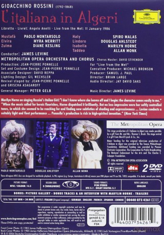 Met Levine: Rossini:L\'italiana In Algeri [2DVD]
