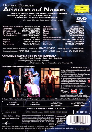 Met Levine: Strauss Ariadne Auf Naxos [DVD]