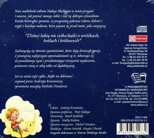 Bajki na dobranoc. Vol. 6. (digipack) [AUDIOBOOK] [CD]
