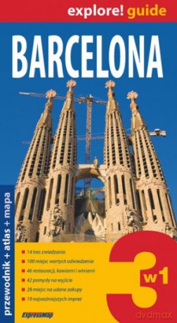 Barcelona. Przewodnik + atlas + mapa [KSIĄŻKA]