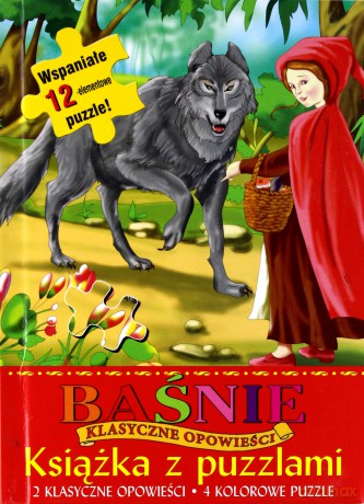 Baśnie. Klasyczne opowieści. Książka z puzzlami [KSIĄŻKA]