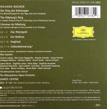 Met Levine: Wagner Der Ring Des Nibelungen [14CD]