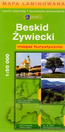 Beskid Żywiecki. Mapa turystyczna w skali 1:50 000 [KSIĄŻKA]