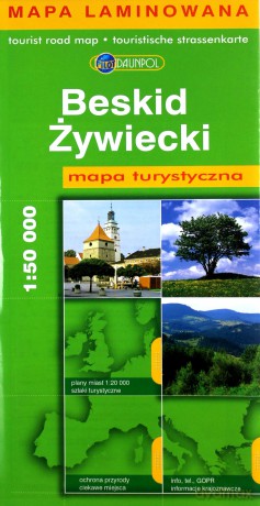 Beskid Żywiecki. Mapa turystyczna w skali 1:50 000 [KSIĄŻKA]