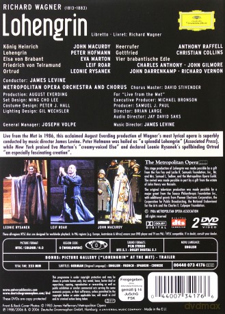 Met Levine: Wagner:Lohengrin [2DVD]