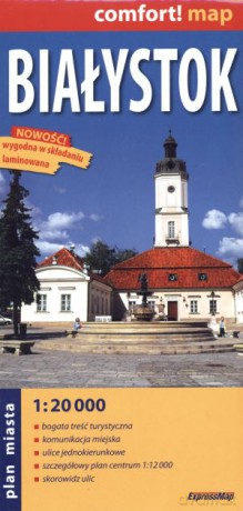 Białystok. Laminowany plan miasta w skali 1:20 000 [KSIĄŻKA]