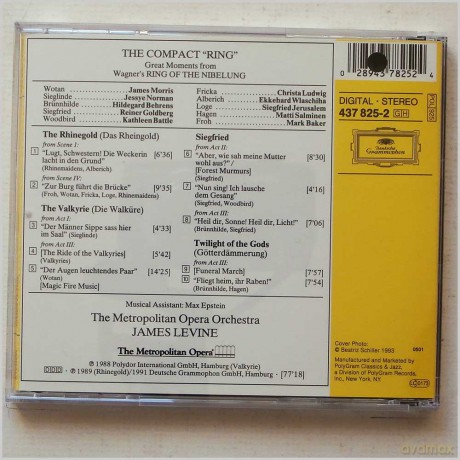 Met Levine+: Wagner: Der Ring (Highlights) [CD]