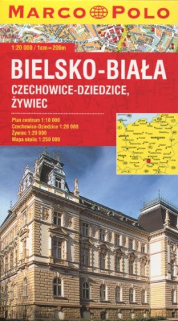 Bielsko-Biała. Plan miasta w skali 1:20 000 [KSIĄŻKA]