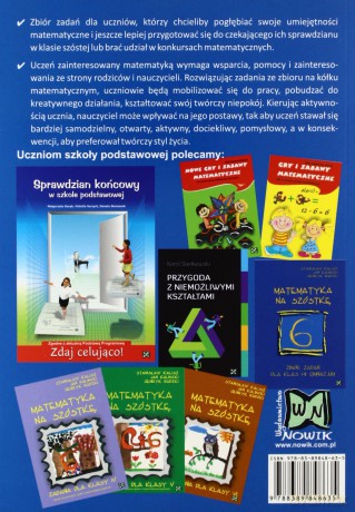 Bliskie spotkania z matematyką - zbiór zadań. NOWIK WZ - Barbara Stryczniewicz [KSIĄŻKA]