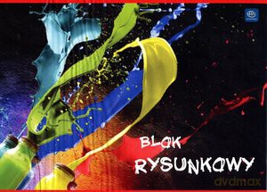 Blok rysunkowy A4 20 kartek Mix wzorów [KSIĄŻKA]