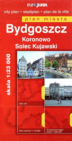 Bydgoszcz. Koronowo. Solec Kujawski. Plan miasta w skali 1:23 000 [KSIĄŻKA]