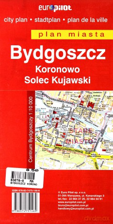 Bydgoszcz. Koronowo. Solec Kujawski. Plan miasta w skali 1:23 000 [KSIĄŻKA]