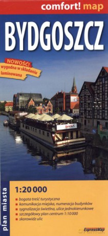 Bydgoszcz. Laminowany plan miasta w skali 1:20 000 [KSIĄŻKA]