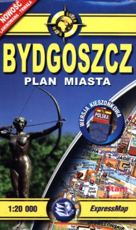 Bydgoszcz. Laminowany plan miasta w skali 1:20 000. Wersja kieszonkowa [KSIĄŻKA]