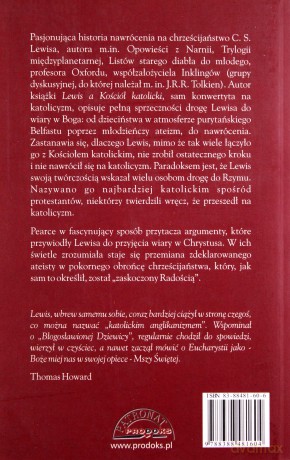 C.S. Lewis a kościół katolicki - Joseph Pearce [KSIĄŻKA]