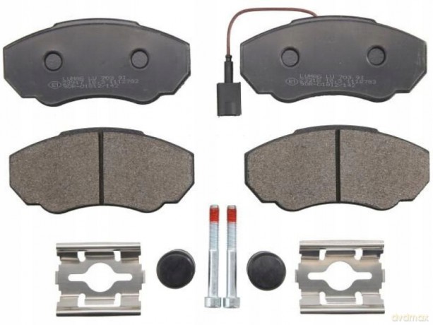 Zestaw klocków hamulcowych, hamulce tarczowe Breck 23917 00 703 10 Peugeot Fiat Citroen