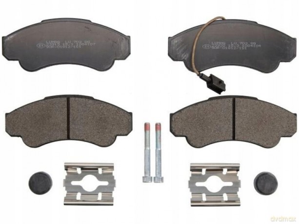 Zestaw klocków hamulcowych, hamulce tarczowe Breck 23919 00 703 10 Peugeot Fiat Citroen