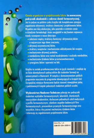 Chemia organiczna w projektowaniu leków - Richard B. Silverman [KSIĄŻKA]