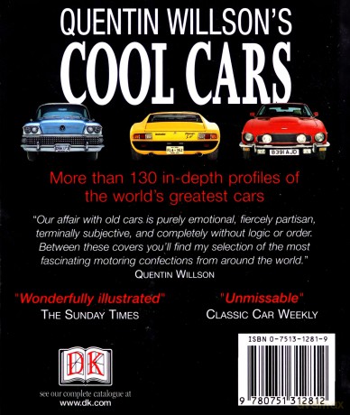 Cool cars - Quentin Willson [KSIĄŻKA]