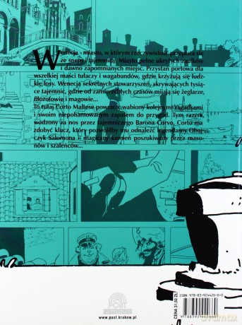 Cortomaltese. Bajka wenecka - Hugo Pratt [KSIĄŻKA]