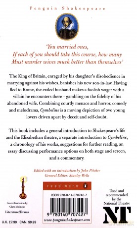 Cymbeline - William Shakespeare [KSIĄŻKA]
