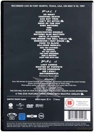 Metallica: Cunning Stunts [2DVD]