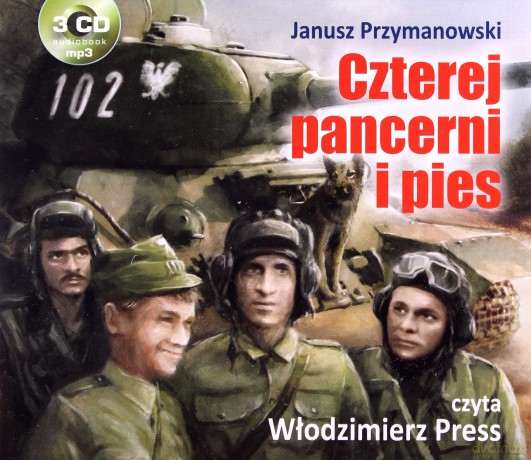 Czterej pancerni i pies. Książka audio 3CD MP3 