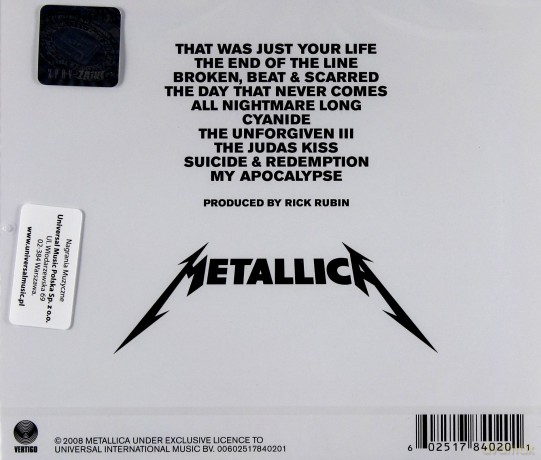 Metallica: Death Magnetic [CD]