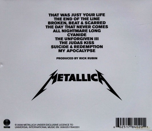 Metallica: Death Magnetic [CD]