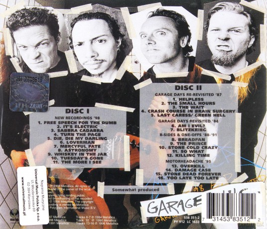 Metallica: Garage Inc [2CD]