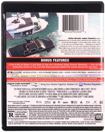 True Lies (Prawdziwe kłamstwa) [Blu-Ray 4K]+[Blu-Ray]