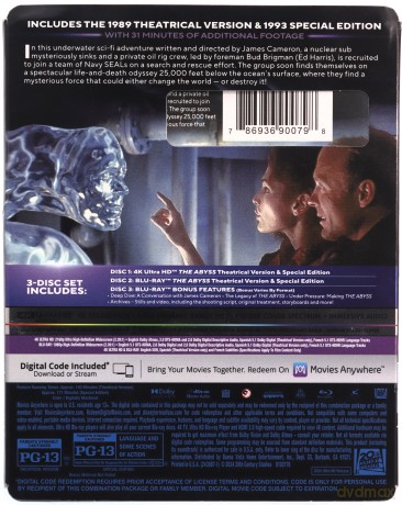 The Abyss (Otchłań) [Blu-Ray 4K]+[2xBlu-Ray]