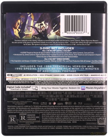 Aliens (Obcy 2 - decydujące starcie) [Blu-Ray 4K]+[Blu-Ray]