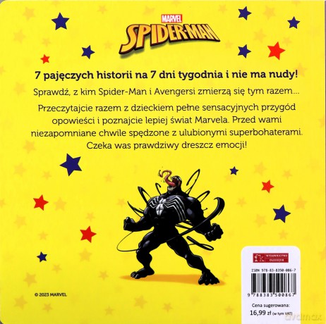 7 bajecznych opowiastek. Marvel Spider-Man [KSIĄŻKA]