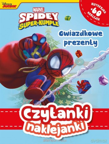 Czytanki naklejanki. Gwiazdkowe prezenty. Marvel [KSIĄŻKA]
