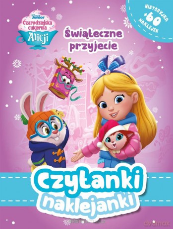 Czytanki naklejanki. Świąteczne przyjęcie. Disney [KSIĄŻKA]