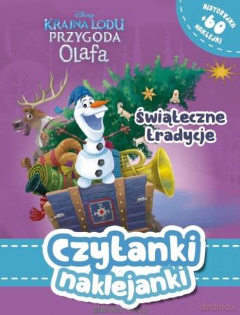 Czytanki naklejanki. Świąteczne tradycje. Disney [KSIĄŻKA]