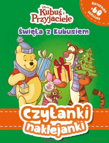 Czytanki naklejanki. Święta z Kubusiem. Disney [KSIĄŻKA]