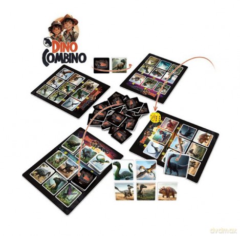 Dino Combino JAWA [GRA PLANSZOWA]