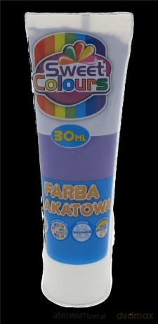 Farba plakatowa w tubie fioletowa 30ml