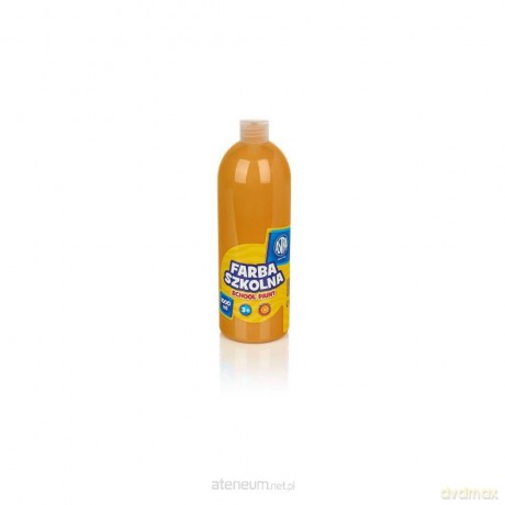 Farba szkolna brązowa jasna 1000ml