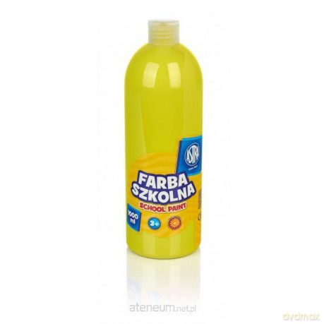 Farba szkolna cytrynowa 1000ml