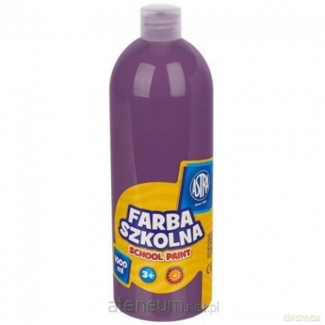Farba szkolna śliwkowa 1000ml
