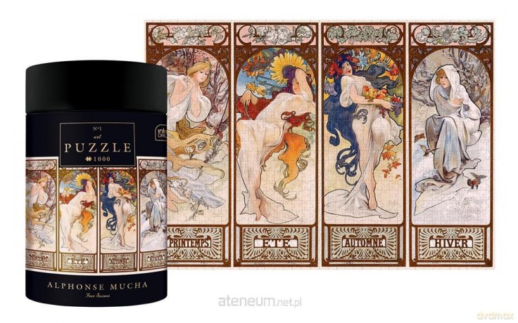INDERDRUK 1000 el. Art 1 Mucha [PUZZLE]