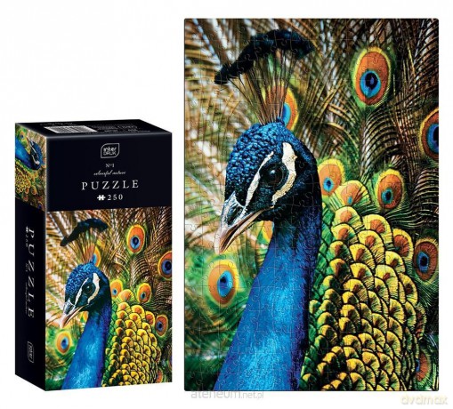 INDERDRUK 250 el. Colourful Nature 1 Peacock [PUZZLE]