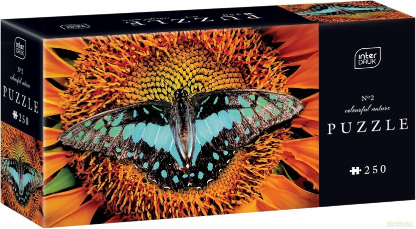 INDERDRUK 250 el. Colourful Nature 2 Butterfly [PUZZLE]