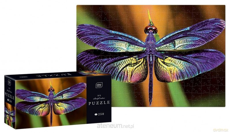 INDERDRUK 250 el. Colourful Nature 3 Dragonfly [PUZZLE]