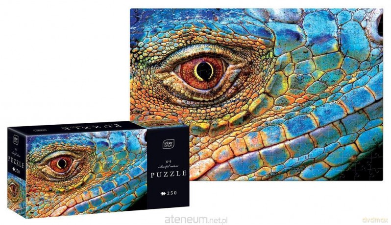 INDERDRUK 250 el. Colourful Nature 5 Lizard [PUZZLE]