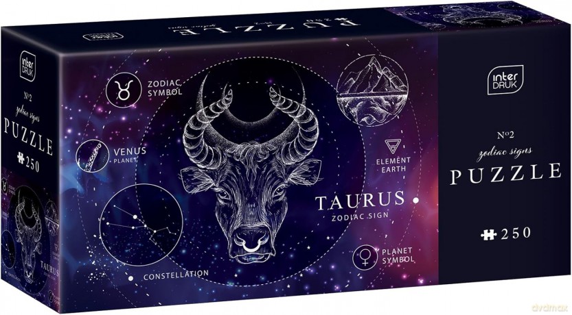 INDERDRUK 250 el. Zodiac Signs 2 Taurus [PUZZLE]